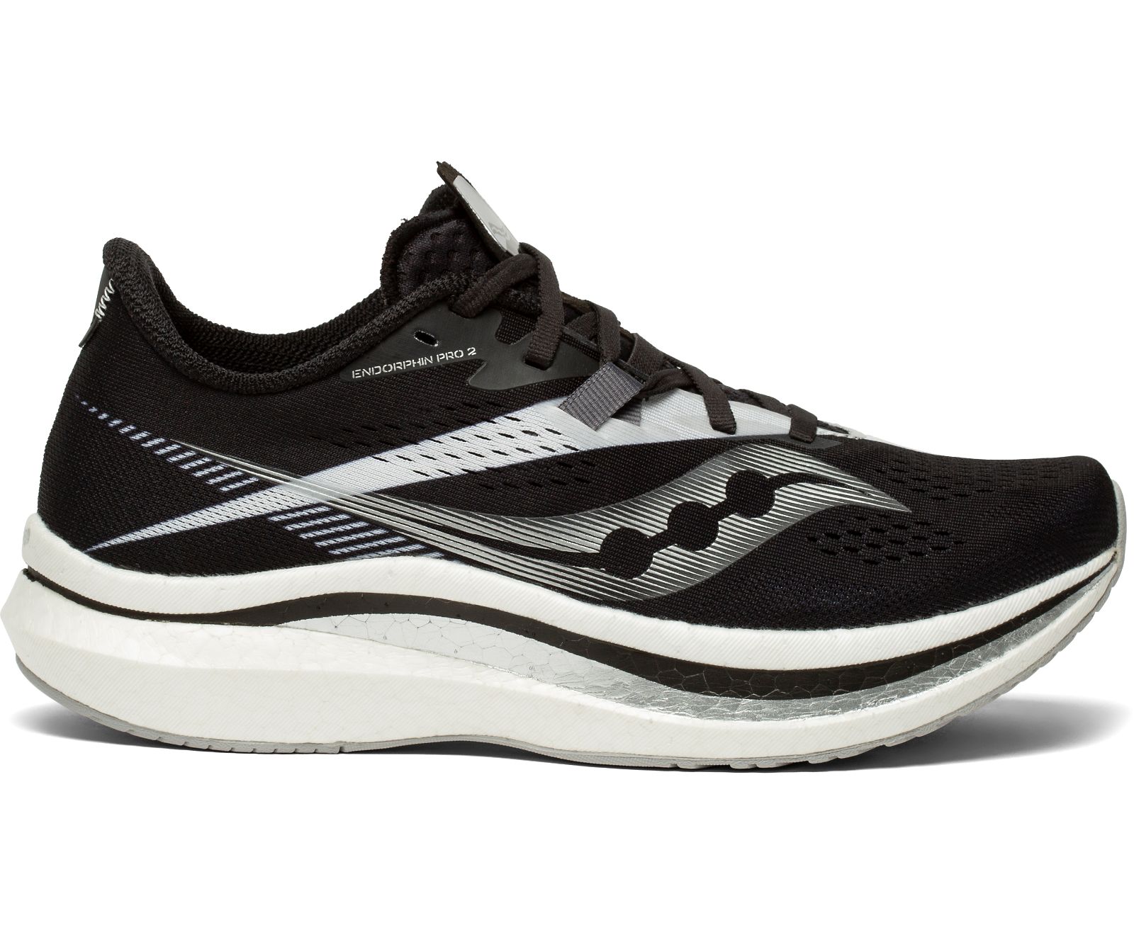 Saucony Endorphin Pro 2 Women\'s Running Shoes Black / White | Canada 111UZGT